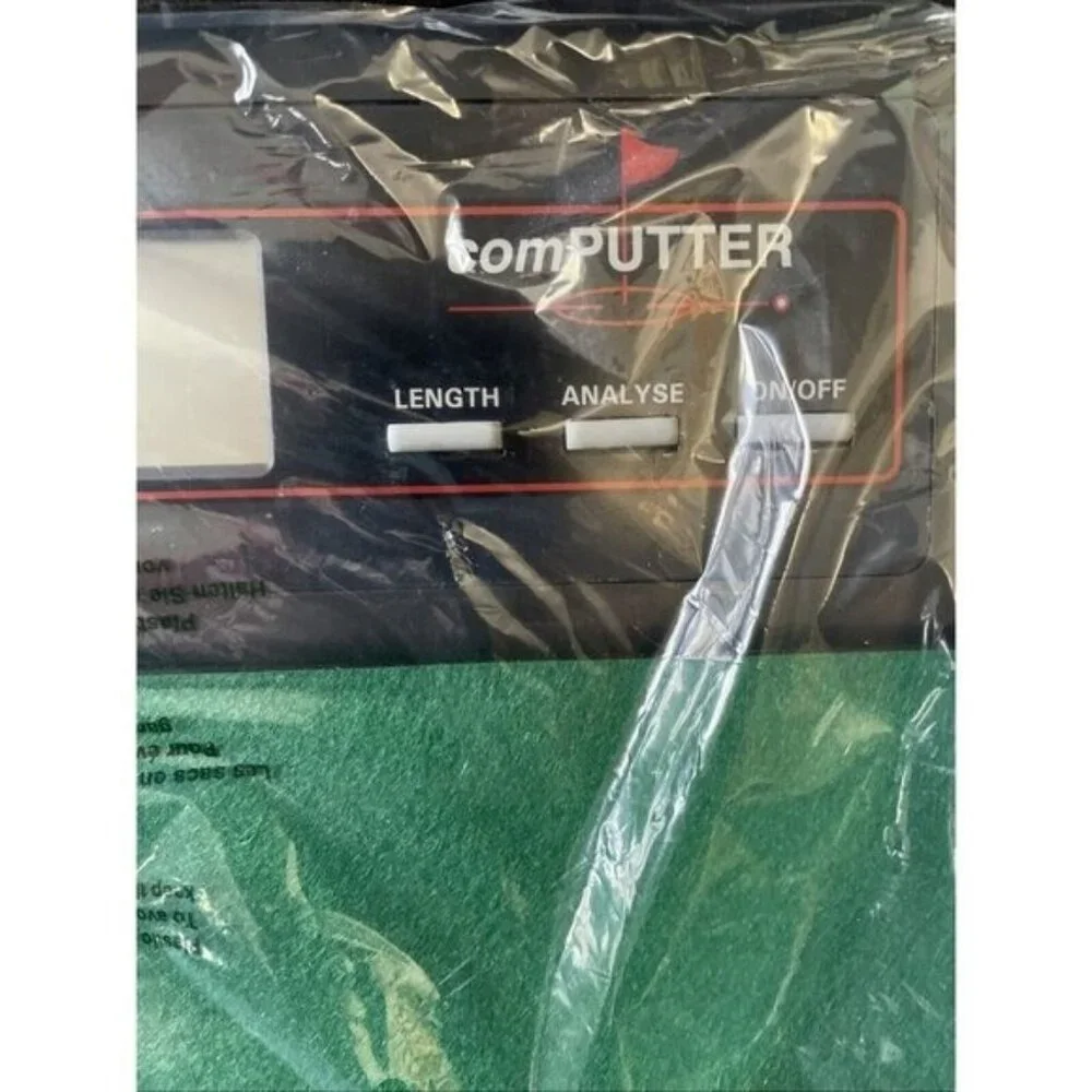 Golf Training Set With Digital Analyzer Case Manual & Accessories ComPutter